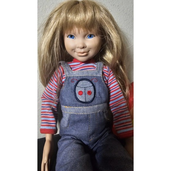 American Girl Peasant Doll LOGAN Hopscotch Retired Original Clothing No Shoes - Picture 1 of 9
